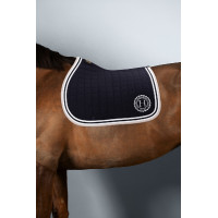 Tapis de selle Harcour Soft Marine / rose clair