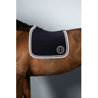 Tapis de selle Harcour Soft Marine / rose clair