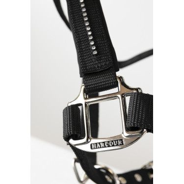 Licol et longe Harcour Amour Noir Licol et longe Harcour Amour Noir