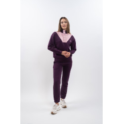 Sweat Harcour Ambre Figue / rose clair Sweat Harcour Ambre Figue / rose clair