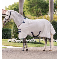 Chemise anti-mouches Horseware Amigo Bug Rug Pony Argent / citron / marine / rose / bleu