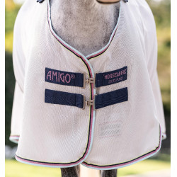 Chemise anti-mouches Horseware Amigo Bug Rug Pony Argent / citron / marine / rose / bleu Chemise anti-mouches Horseware Amigo Bug Rug Pony Argent / citron / marine / rose / bleu