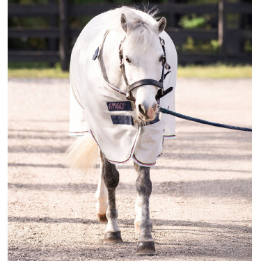 Chemise anti-mouches Horseware Amigo Bug Rug Pony Argent / citron / marine / rose / bleu Chemise anti-mouches Horseware Amigo Bug Rug Pony Argent / citron / marine / rose / bleu
