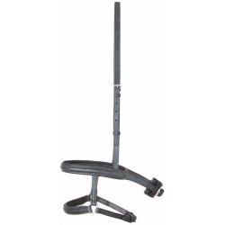 Muserolle mixte française / allemande T de T Noir