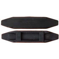 Protège gourmette caoutchouc T de T Noir Protège gourmette caoutchouc T de T Noir