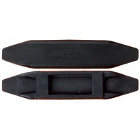 Protège gourmette caoutchouc T de T Noir Protège gourmette caoutchouc T de T Noir