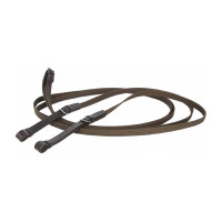 Rênes allemandes en sangle T de T Noir