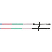 Rênes caoutchouc éducatives T de T Noir Rênes caoutchouc éducatives T de T Noir