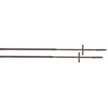 Rênes caoutchouc petits picots T de T Rênes caoutchouc petits picots T de T