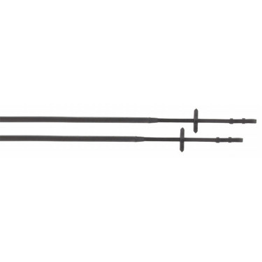 Rênes caoutchouc petits picots T de T Rênes caoutchouc petits picots T de T