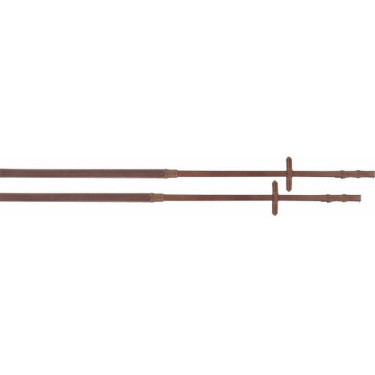 Rênes caoutchouc petits picots T de T Rênes caoutchouc petits picots T de T