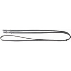 Rênes de bride en cuir lisse T de T Noir