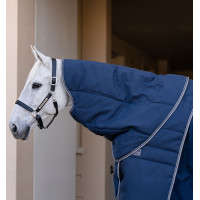Couvre-cou d'écurie Horseware Rambo Optimo 200g Marine / beige / bleu / marine Bleu marine Couvre-cou d'écurie Horseware Rambo Optimo 200g Marine / beige / bleu / marine Bleu marine
