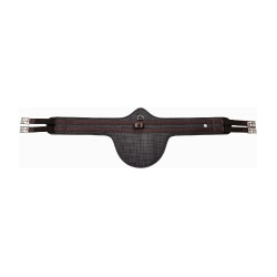 Sangle bavette synthétique T de T Havane foncé Marron Sangle bavette synthétique T de T Havane foncé Marron