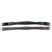 Sangle anatomique cuir lisse T de T Noir