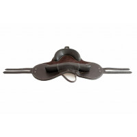 Selle bardette cuir équipée T de T Havane foncé