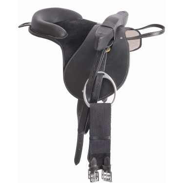 Selle bardette cuir équipée T de T Selle bardette cuir équipée T de T