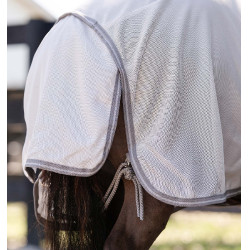 Couverture anti-mouches Horseware Amigo Bug Rug Petite 0g Argent / gris titanium / argent