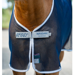 Chemise séchante Filet Horseware Amigo 0g Marine / gris titane / argent Bleu marine