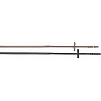 Rênes Super Grip lisses T de T Havane foncé
