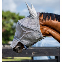 Masque anti-mouches Horseware Rambo Plus Argent / bleu