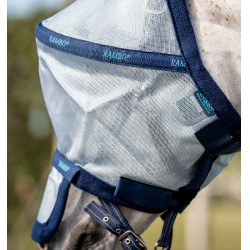 Masque anti-mouches Horseware Rambo Plus Bleu azure / marine / bleu électrique Masque anti-mouches Horseware Rambo Plus Bleu azure / marine / bleu électrique