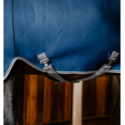 Chemise séchante Horseware Rambo Airmax Cooler Disc Marine / orage / gris argent Bleu marine