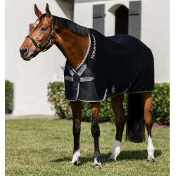 Chemise séchante Horseware Rambo Airmax Cooler Disc Noir / orage / gris argent