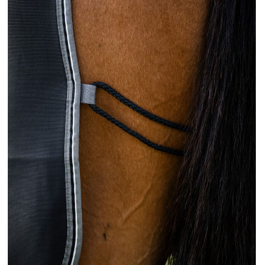 Chemise séchante Horseware Rambo Airmax Cooler Disc Noir / orage / gris argent