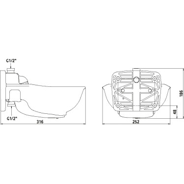 Abreuvoir chauffant HP20 Kerbl Abreuvoir chauffant HP20 Kerbl