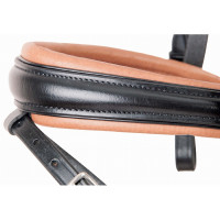 Bridon têtière anatomique Matisse T de T Marron / marron Bridon têtière anatomique Matisse T de T Marron / marron