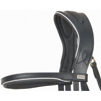 Bridon têtière anatomique Velazquez T de T Marron / beige