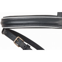 Bridon têtière anatomique Velazquez T de T Marron / beige