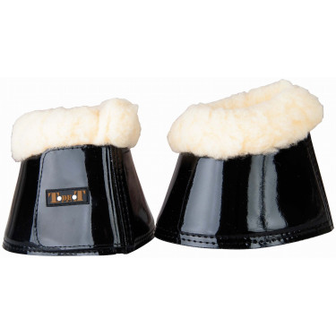 Cloches vernies mouton T de T Noir Cloches vernies mouton T de T Noir