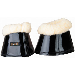 Cloches vernies mouton T de T Noir Cloches vernies mouton T de T Noir