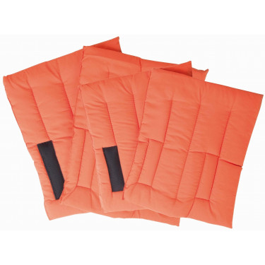Coton de stable boots par 4 T de T Orange