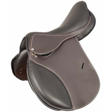 Selle d'obstacle cuir Caylus T de T Selle d'obstacle cuir Caylus T de T