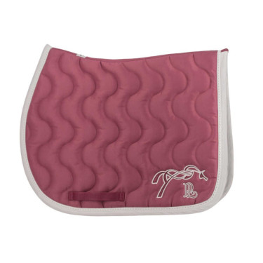 Tapis de selle Pénélope Classique Magenta / blanc Rose Tapis de selle Pénélope Classique Magenta / blanc Rose