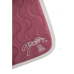 Tapis de selle Pénélope Classique Magenta / blanc Rose Tapis de selle Pénélope Classique Magenta / blanc Rose