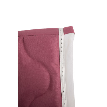 Tapis de selle Pénélope Classique Magenta / blanc Rose Tapis de selle Pénélope Classique Magenta / blanc Rose