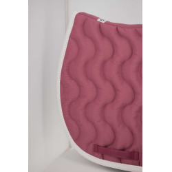 Tapis de selle Pénélope Classique Magenta / blanc Rose Tapis de selle Pénélope Classique Magenta / blanc Rose