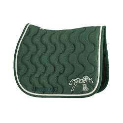 Tapis de selle Pénélope Classique Vert foncé / vert Tapis de selle Pénélope Classique Vert foncé / vert
