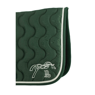 Tapis de selle Pénélope Classique Vert foncé / vert Tapis de selle Pénélope Classique Vert foncé / vert