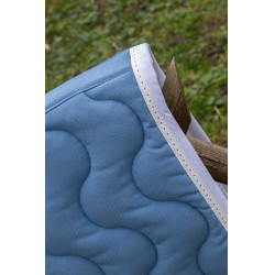 Tapis de selle Pénélope Classique Lagon / blanc Bleu Tapis de selle Pénélope Classique Lagon / blanc Bleu
