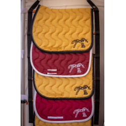 Tapis de selle Pénélope Classique Moutarde Jaune Tapis de selle Pénélope Classique Moutarde Jaune