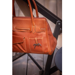 Sac à main Pénélope Maëlys Grand modèle Cognac Marron