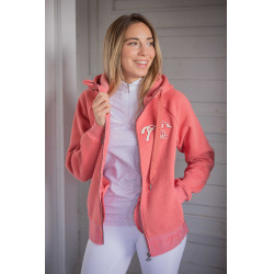 Sweat-shirt Pénélope Meiwenty Pêche Rose Sweat-shirt Pénélope Meiwenty Pêche Rose