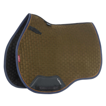Tapis LeMieux Suede GP Square Alpine Marron