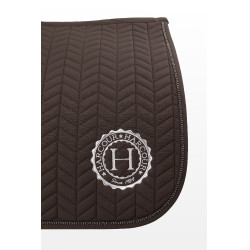 Tapis de selle Harcour Alaska Cacao Marron Tapis de selle Harcour Alaska Cacao Marron