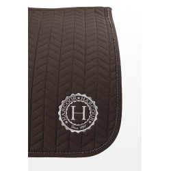 Tapis de selle Harcour Alaska Cacao Marron